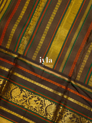 The Timeless Legacy Weave Kanjeevaram in Wild Turmeric