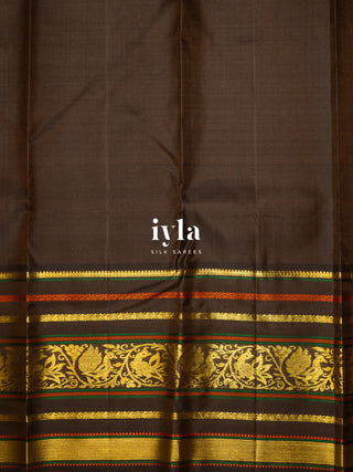 The Timeless Legacy Weave Kanjeevaram in Wild Turmeric