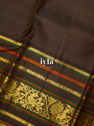 The Timeless Legacy Weave Kanjeevaram in Wild Turmeric