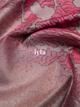The Blushing Pink Wave Theory Kanjeevaram