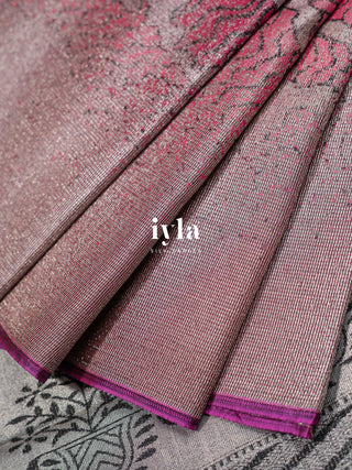 The Blushing Pink Wave Theory Kanjeevaram