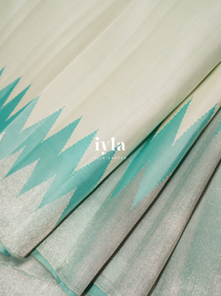 The Tiffany Blue Glow Theory Kanjeevaram