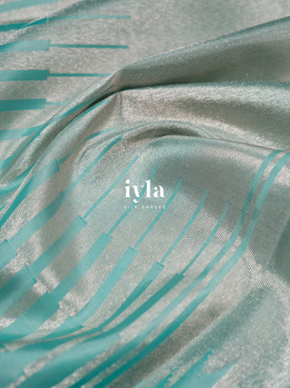 The Tiffany Blue Glow Theory Kanjeevaram