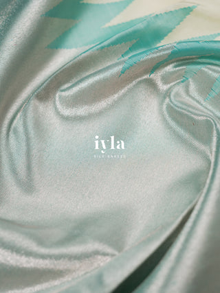 The Tiffany Blue Glow Theory Kanjeevaram