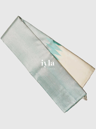 The Tiffany Blue Glow Theory Kanjeevaram
