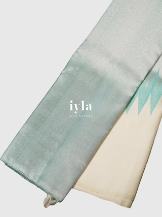 The Tiffany Blue Glow Theory Kanjeevaram