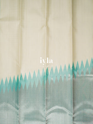 The Tiffany Blue Glow Theory Kanjeevaram