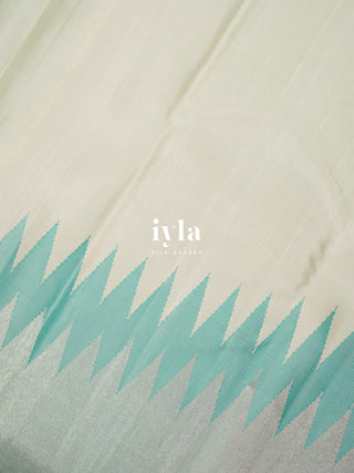 The Tiffany Blue Glow Theory Kanjeevaram