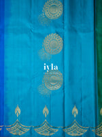 Load image into Gallery viewer, The Nine-Hued Dynamic Diwali Kanjeevaram
