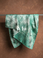 Load image into Gallery viewer, The Angel Wing Lotus Silk Scarf