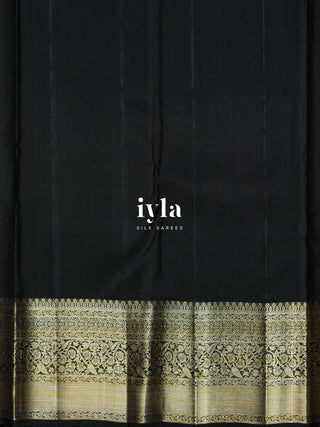 The Aurora Black Noir Kanjeevaram