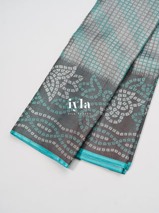 The Bandhej Weave Kanjeevaram