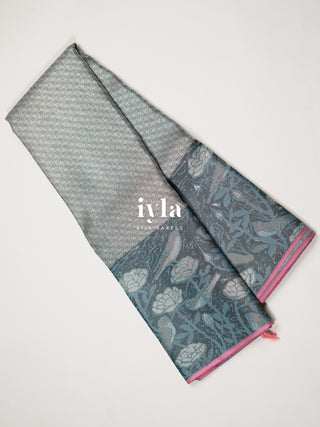 The Bird Song in Bloom Kanjeevaram