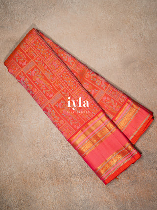 The Birds of Paradise Kanjeevaram