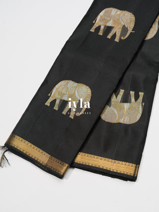 The Black Elephant Glory Kanjeevaram