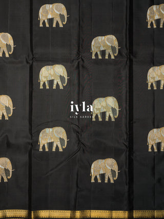 The Black Elephant Glory Kanjeevaram