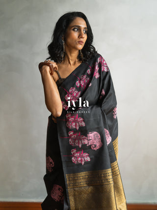 The Black Wild Elephant Oasis Kanjeevaram