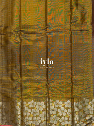 The Walnut Brown Blossom Edit Kanjeevaram