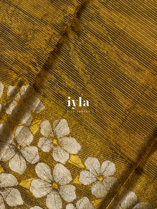 The Walnut Brown Blossom Edit Kanjeevaram