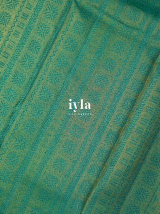 The Champagne Gardenia Affair Kanjeevaram