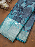 Load image into Gallery viewer, The Vibrant Foliage Fusion Kanjeevaram
