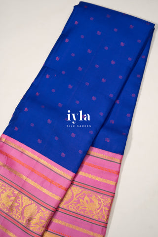 The Royal Blue Timeless Legacy Weave Kanjeevaram