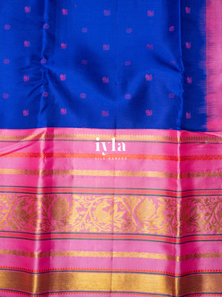 The Royal Blue Timeless Legacy Weave Kanjeevaram