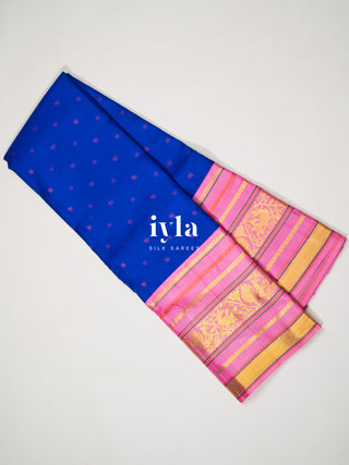 The Royal Blue Timeless Legacy Weave Kanjeevaram