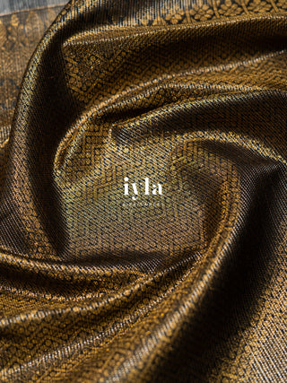 The Classic Burberry Checkered Kanjeevaram