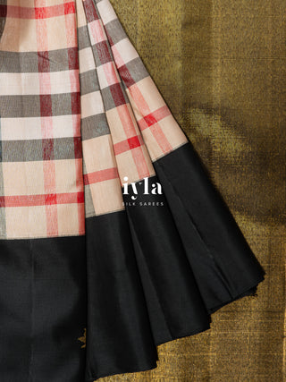 The Burberry Checkered Kanjeevaram
