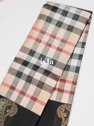 The Burberry Checkered Kanjeevaram
