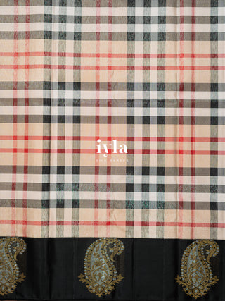 The Burberry Checkered Kanjeevaram