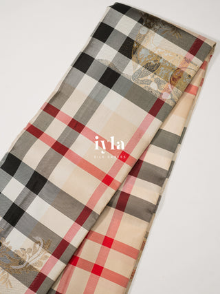 The Burberry Checks Deer Kanjeevaram