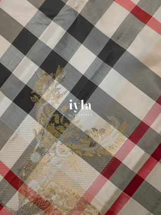 The Burberry Checks Deer Kanjeevaram