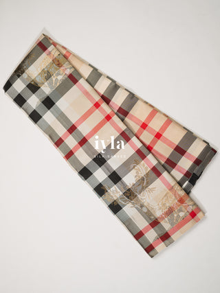 The Burberry Checks Deer Kanjeevaram