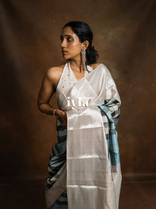 The Iconic Burberry Checkered Kanjeevaram