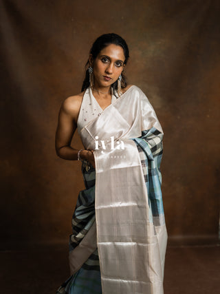 The Iconic Burberry Checkered Kanjeevaram