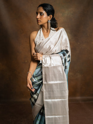 The Iconic Burberry Checkered Kanjeevaram