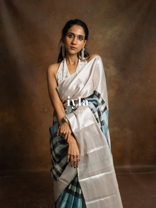 The Iconic Burberry Checkered Kanjeevaram