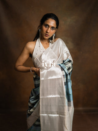 The Iconic Burberry Checkered Kanjeevaram