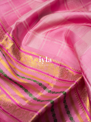 The Timeless Legacy Weave Kanjeevaram in Baby Pink