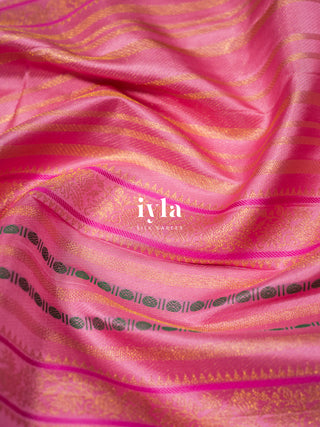 The Timeless Legacy Weave Kanjeevaram in Baby Pink