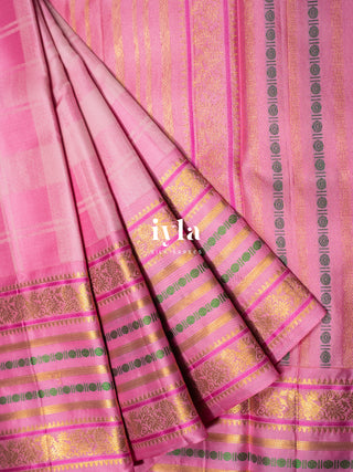 The Timeless Legacy Weave Kanjeevaram in Baby Pink
