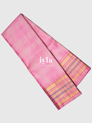 The Timeless Legacy Weave Kanjeevaram in Baby Pink