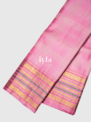 The Timeless Legacy Weave Kanjeevaram in Baby Pink