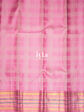The Timeless Legacy Weave Kanjeevaram in Baby Pink