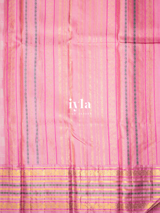 The Timeless Legacy Weave Kanjeevaram in Baby Pink