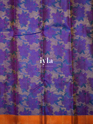The Periwinkle Kanjeevaram in Purple Obsession