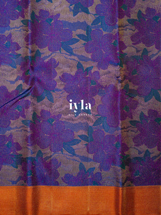 The Periwinkle Kanjeevaram in Purple Obsession