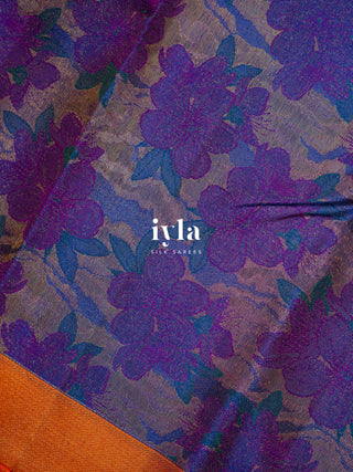 The Periwinkle Kanjeevaram in Purple Obsession